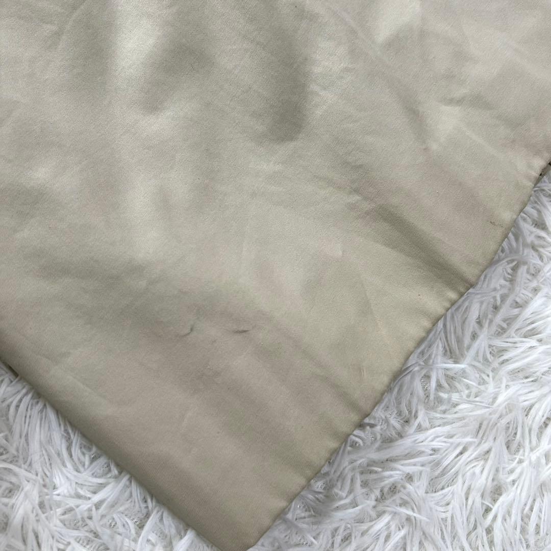 バーバリー　トレンチコート　ロング丈　ノバチェック ベルト付き　ベージュ　M