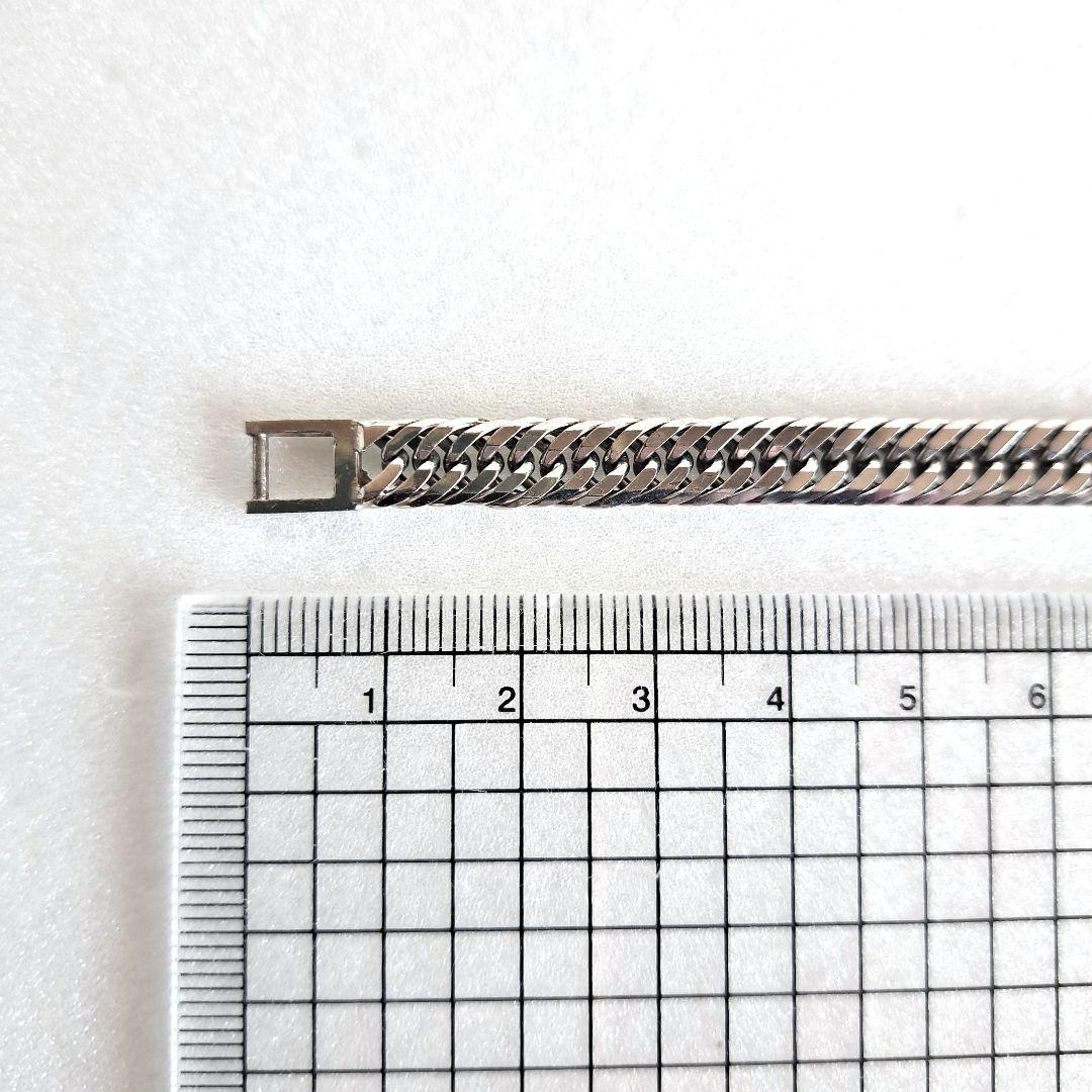 シルバー925　21cm強　ブレスレット　喜平　チェーン