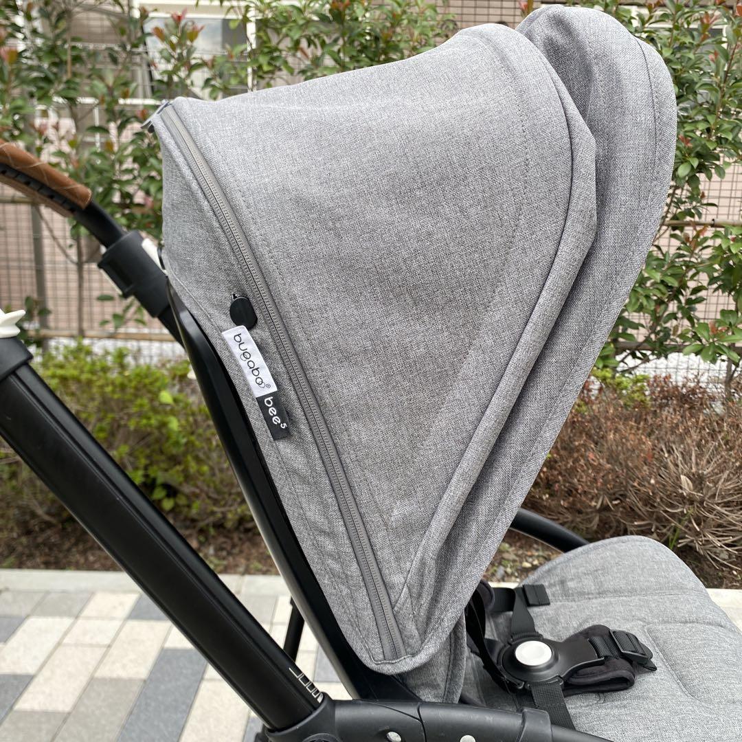 きょう⭐︎美品】bugaboo bee5ベビーカー メランジグレー&ブラック