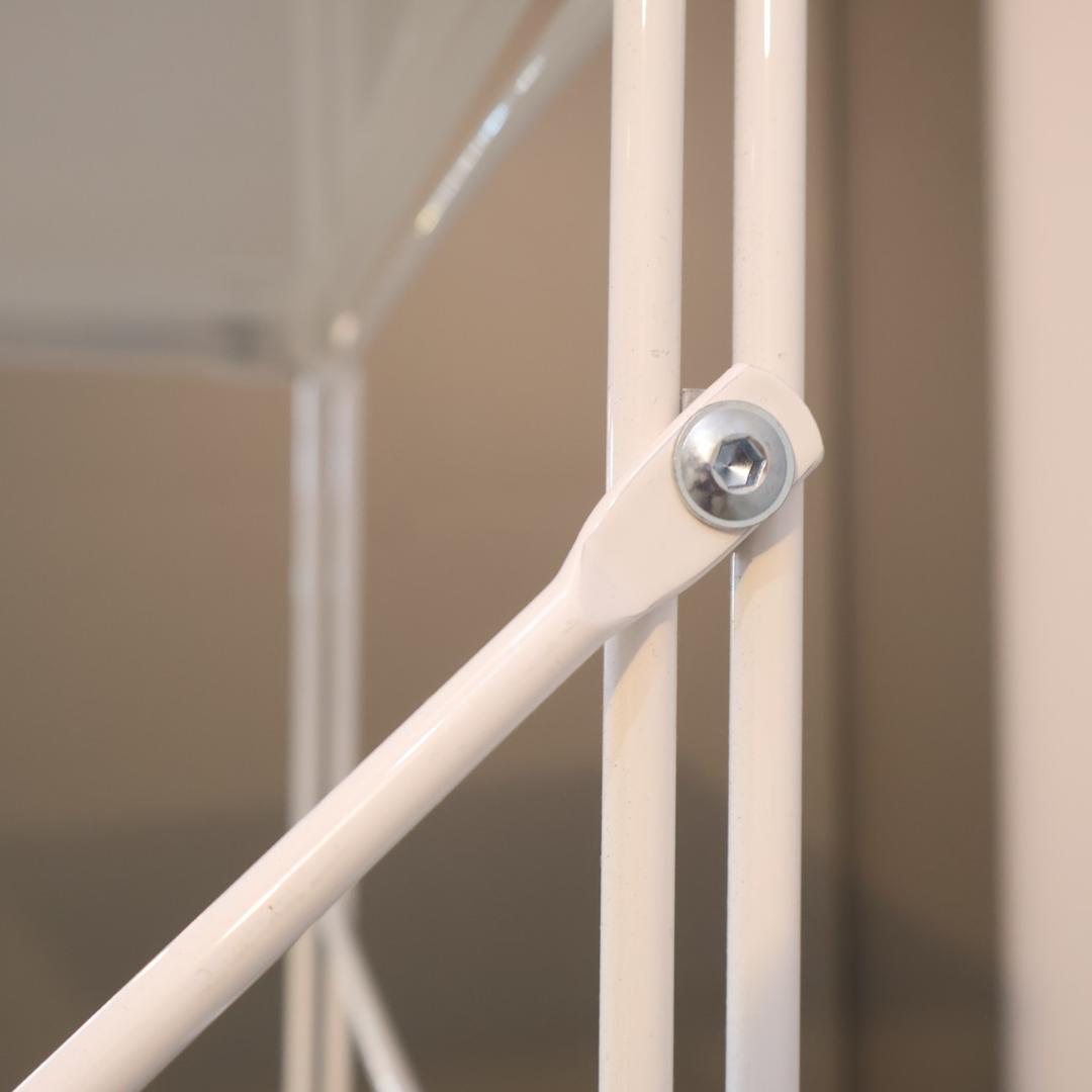 無印良品 MUJI スチール 6段ユニットシェルフ オープンラック 収納 本棚