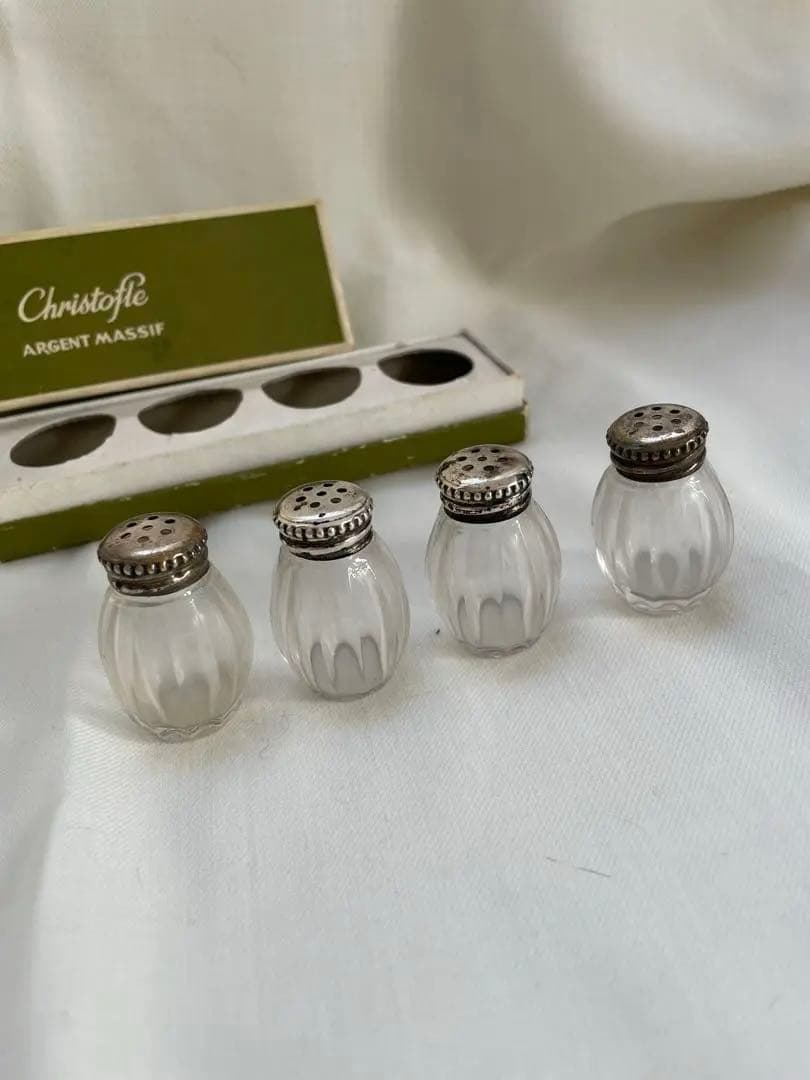 Christofle ソルトシェイカー セット