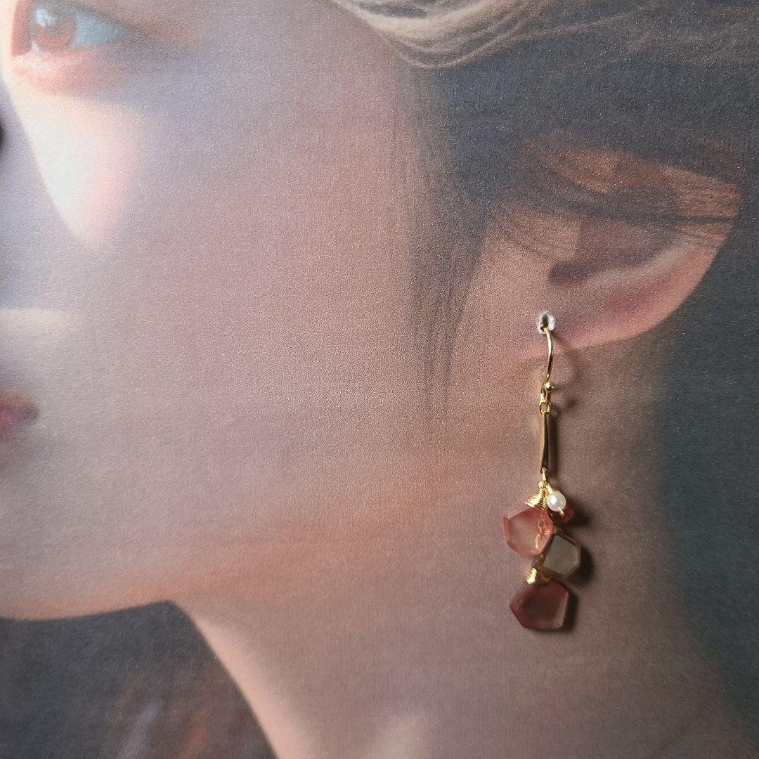 【1117】ピアス アンデシン※高品質