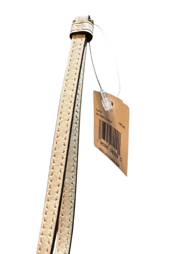 『新品』COACH ブラウン ポーチ 馬車デザイン