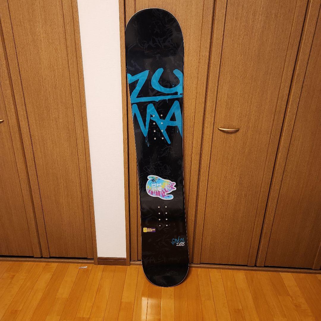 ZUMA スノーボード 板.153cmキャンバーモデル