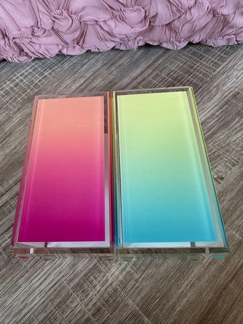 ❤︎Rady❤︎歯ブラシスタンドグラデーションセットアクリルマルチスタンド小物入れ