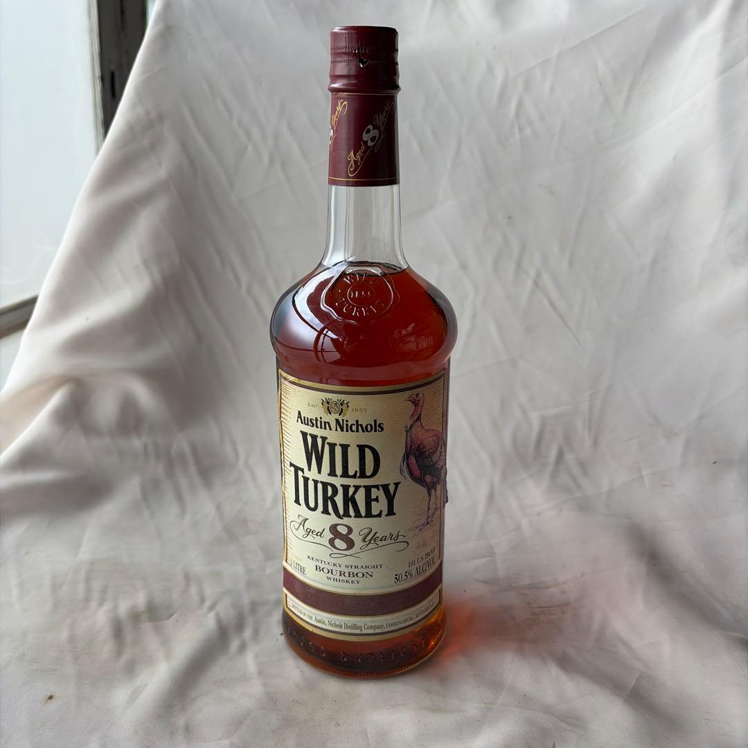 最終値下げワイルドターキー8年 レッドキャップ　1000ml 未開封