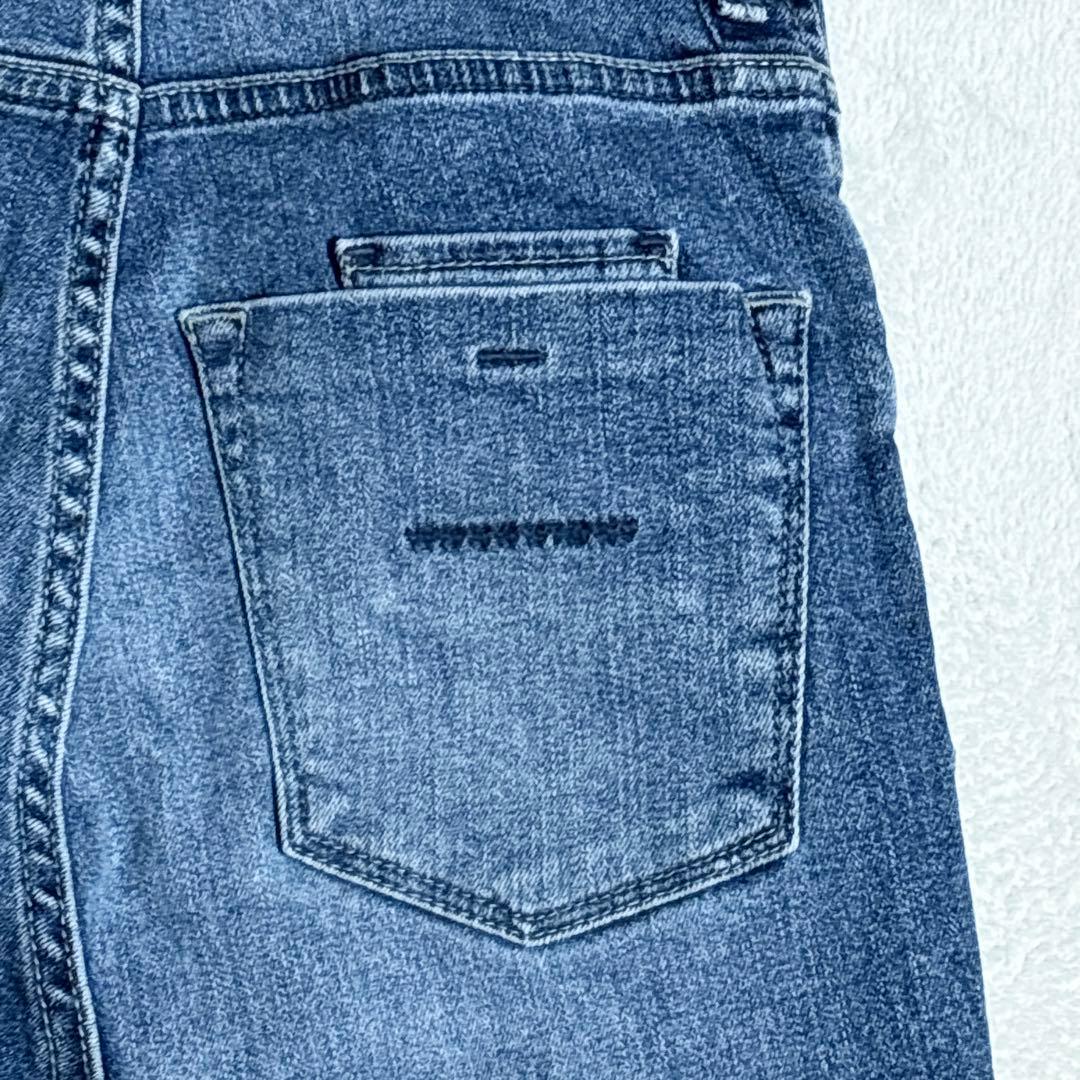 YANUK フレア ブーツカット ストレッチ デニム 23 ヤヌーク