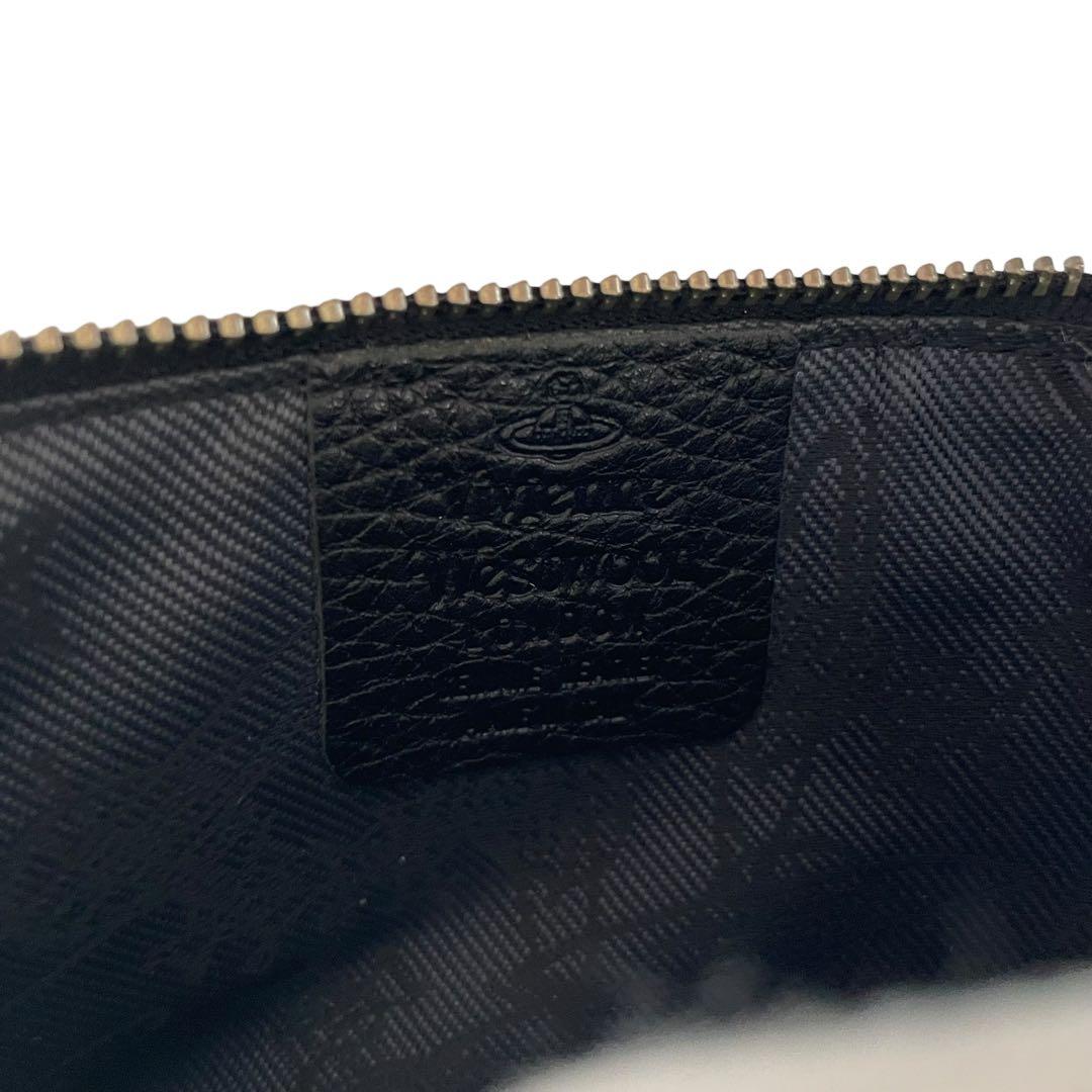 美品 ヴィヴィアンウエストウッド レザー ポーチ オーブ 廃盤モデル