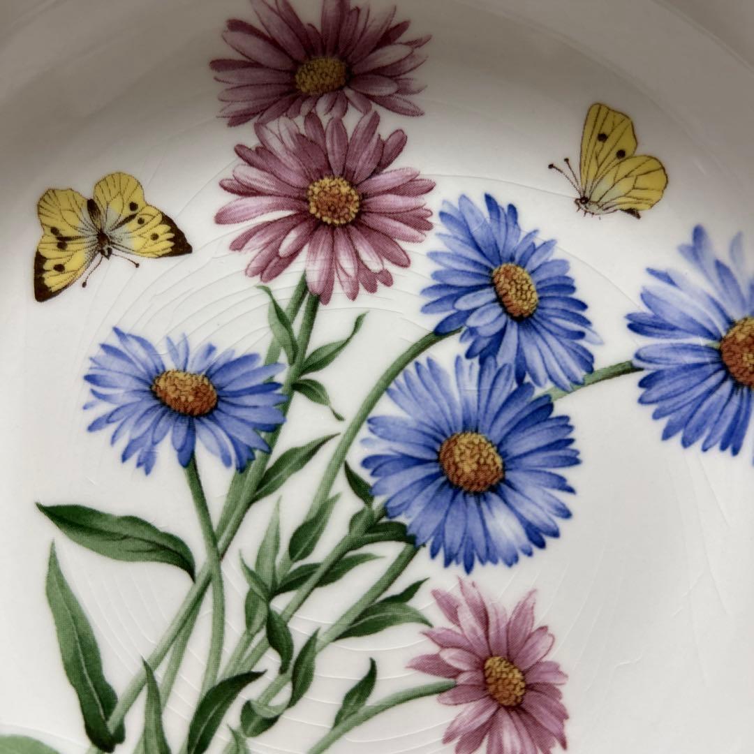 ノリタケ プリマチャイナ　ガーデンブリーズ　絵変わり大鉢　5個組