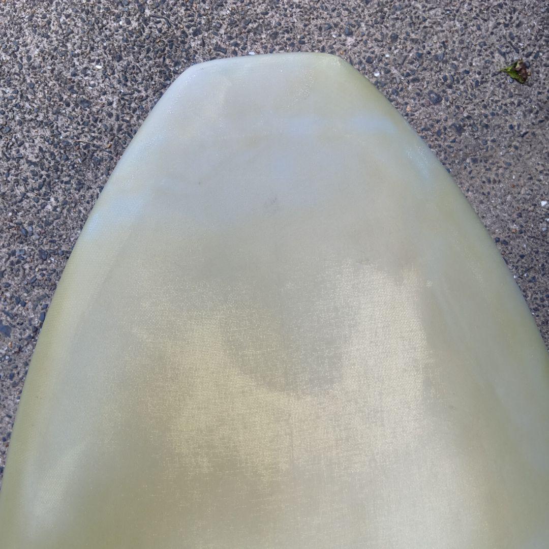 【千葉発】ＶＯＮ ＳＯＬ ファンボード グリーン/グレー 5フィン