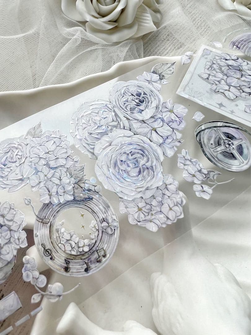 ⭐️SALE⭐️筠水阁文创《紫影旧梦》海外マスキングテープ　マステ 【2181】