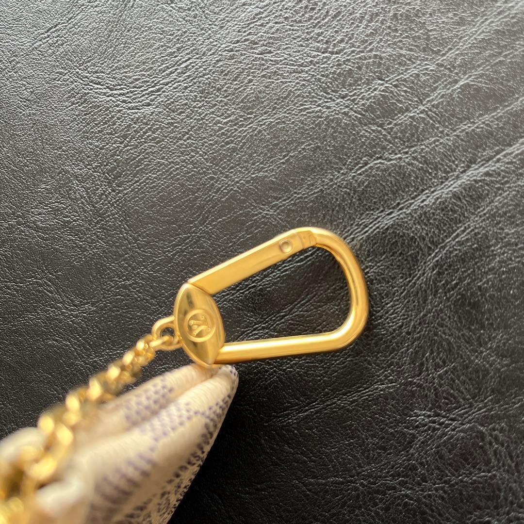 ⭐️LOUIS VUITTON ダミエアズール ポシェットクレ ケース