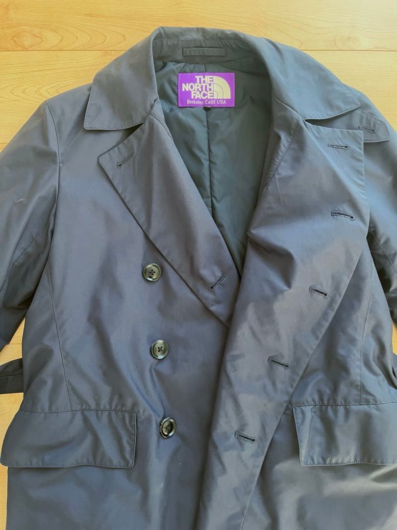 ノースフェイス パープルレーベル 中綿 トレンチコート north face