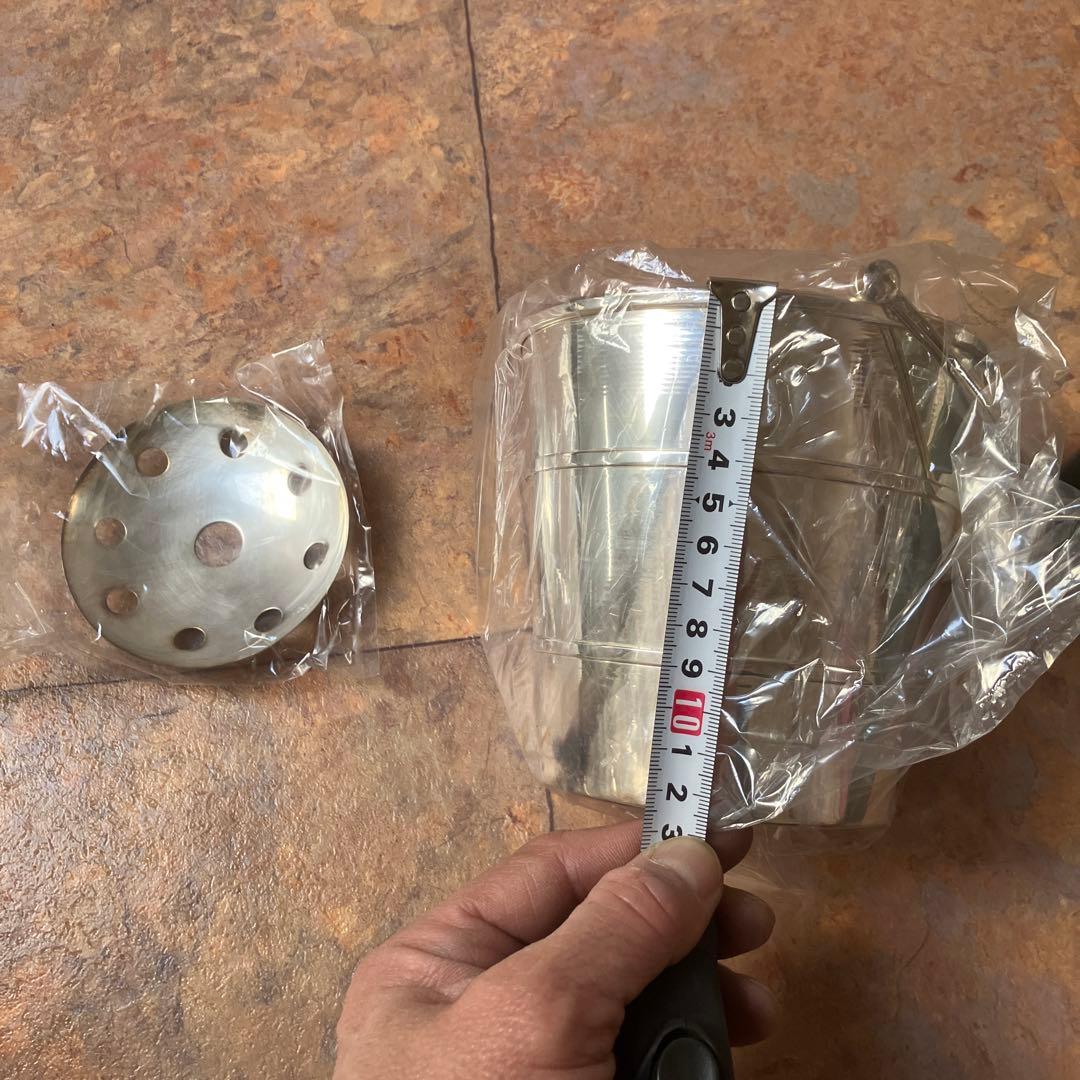 新品　松坂屋の氷用銀食器セット