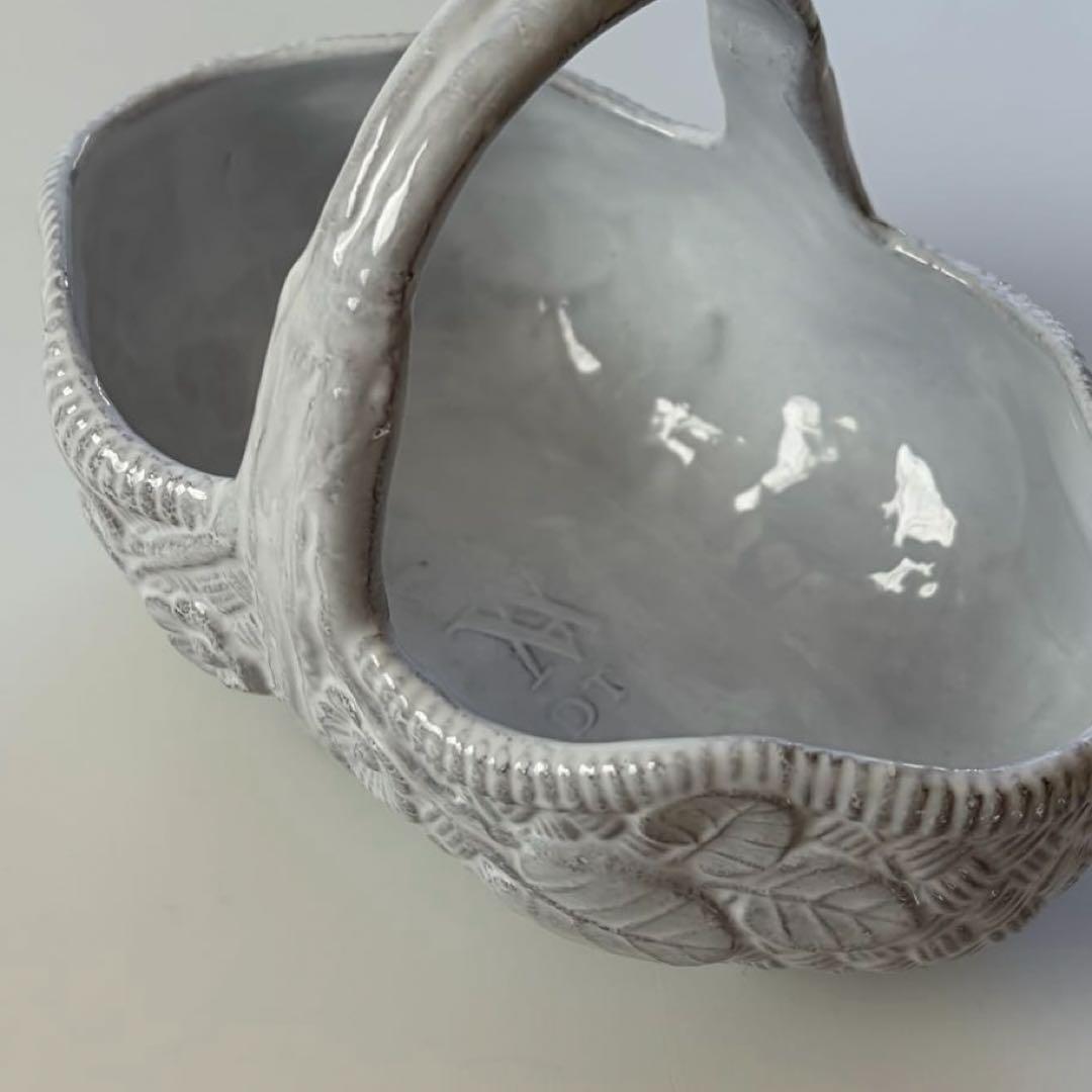 Astier de Villatte かご バスケット 陶器
