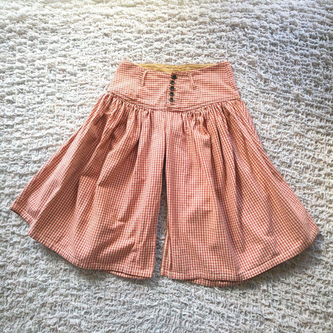 KAPITAL　アミッシュパンツ　ギンガムチェック　日本製　XS