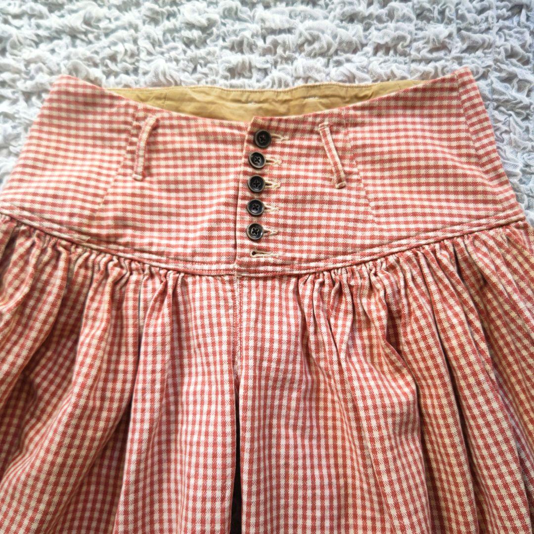 KAPITAL　アミッシュパンツ　ギンガムチェック　日本製　XS