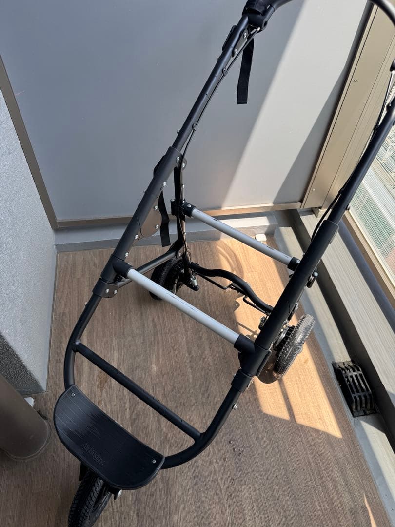 Air Buggy Dome2 SMサイズ ブラック ペットカート 中古