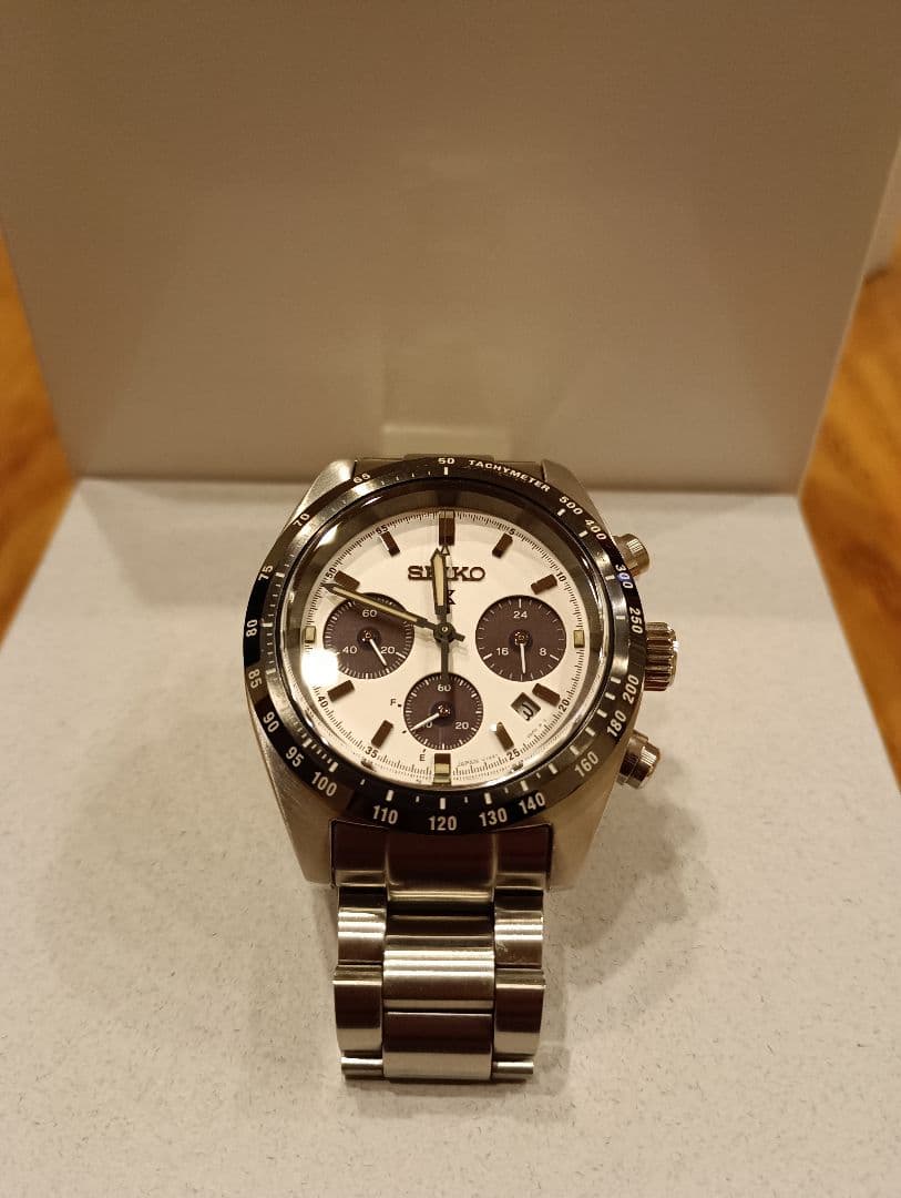 SEIKO クロノグラフ 時計 シルバー