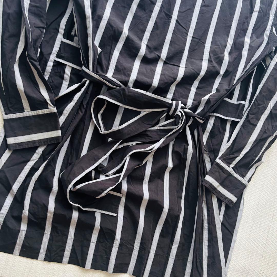 【希少】Vivienne Westwood ストライプ ロングシャツコート