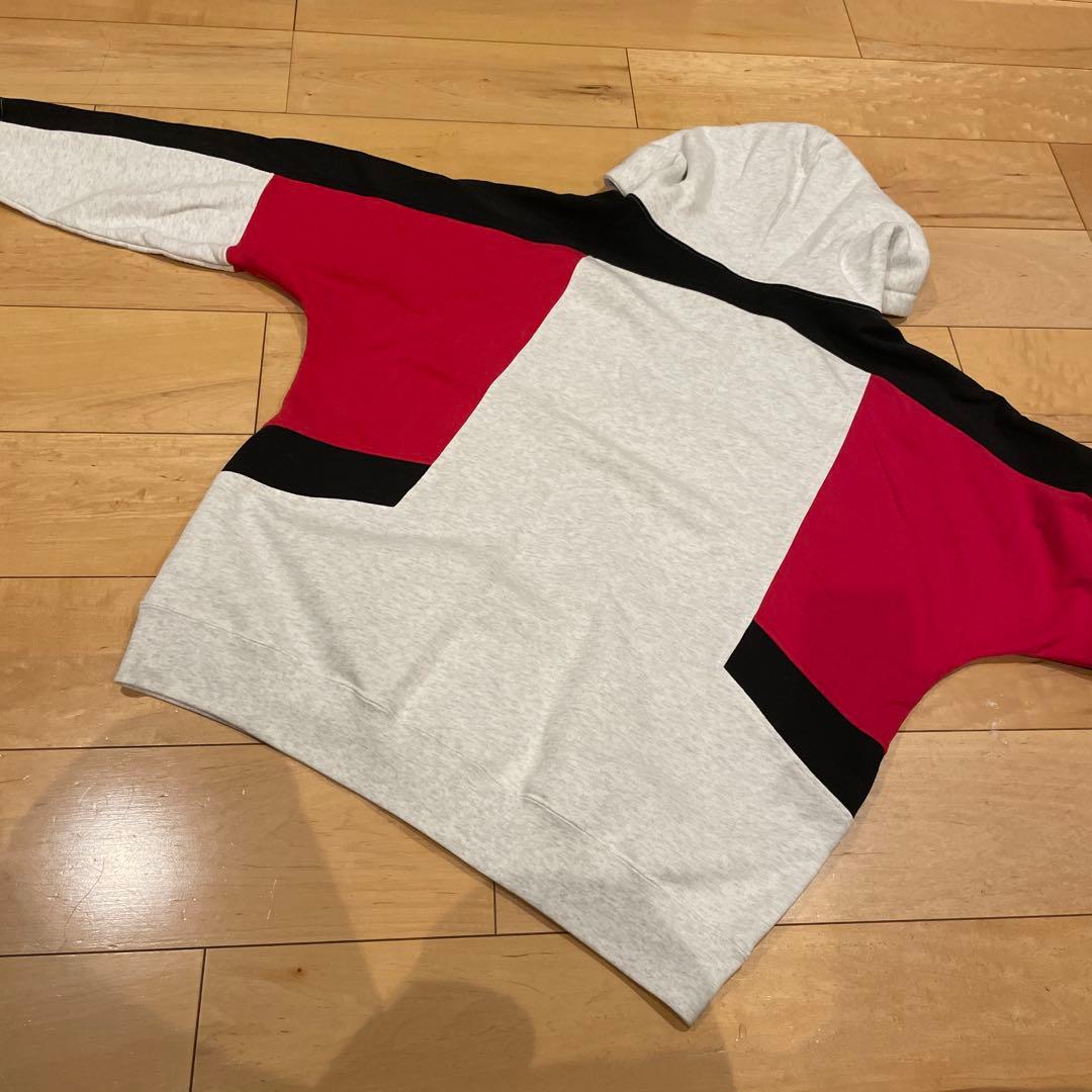 モ*ィ様 Supreme Color Blocked Zip Up Hoodie