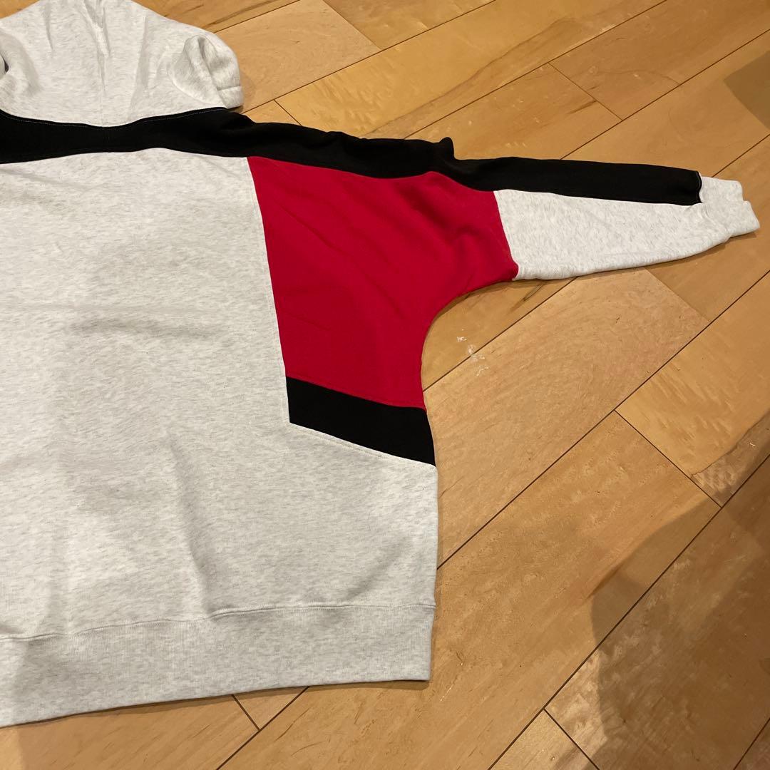 モ*ィ様 Supreme Color Blocked Zip Up Hoodie