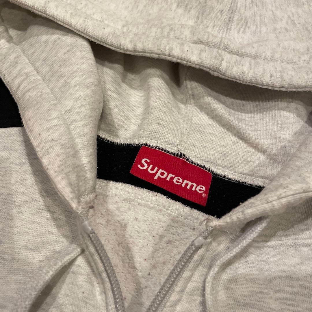 モ*ィ様 Supreme Color Blocked Zip Up Hoodie