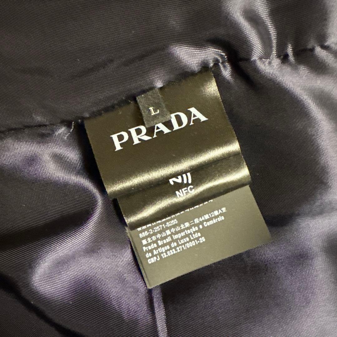 PRADA プラダ　コーデュロイシャツジャケット　ネイビー　　L