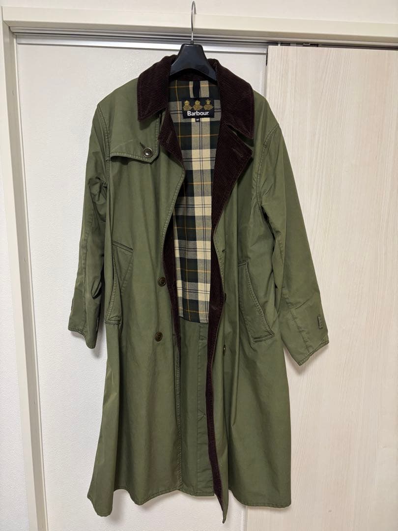 Barbour トレンチコート 38\
