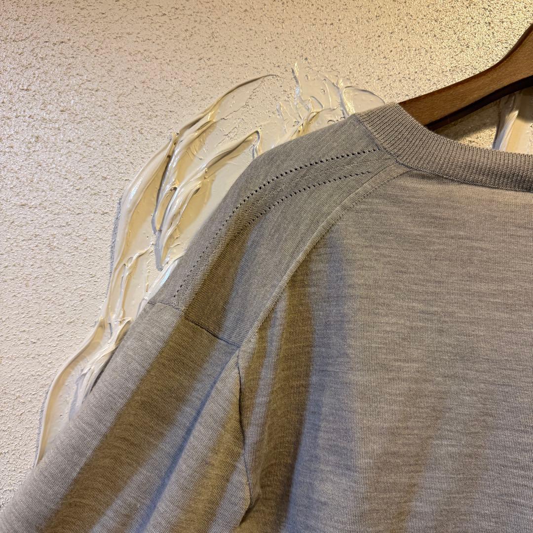 CELINE セリーヌ　Vネック　ウールニット　セーター　S