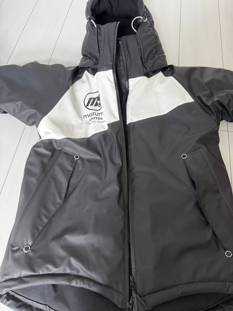 MAZUME レインウェア フード付き グレー