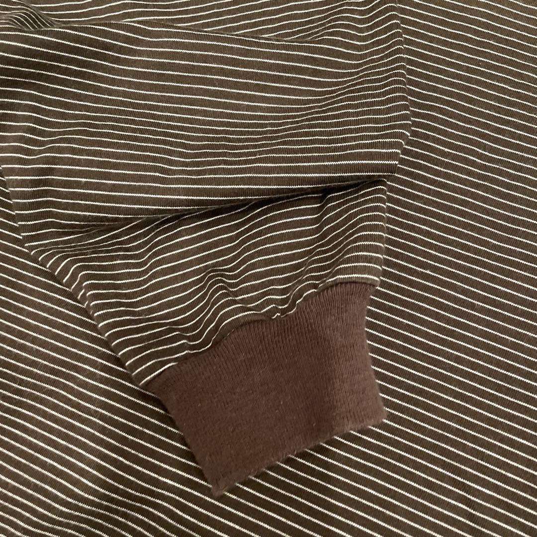 ennoy ボーダー　ロンT ブラウン　S 数回着用　美品