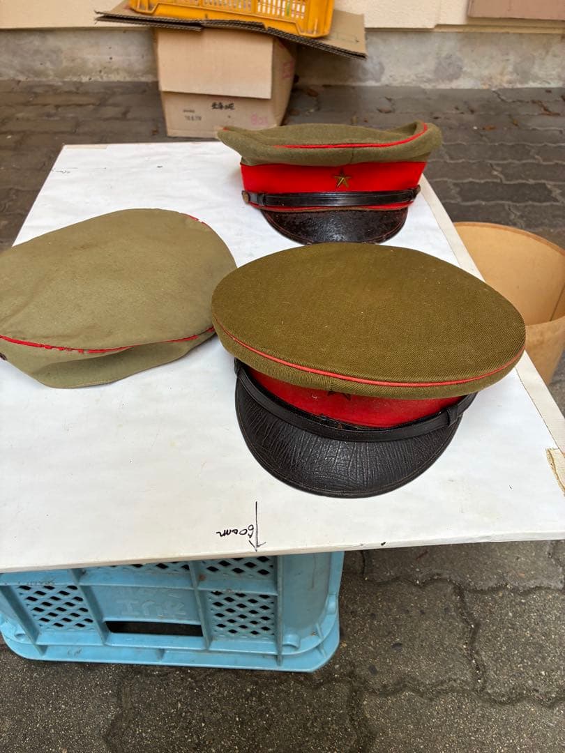 帝国陸運の戦闘帽子　3個　実物