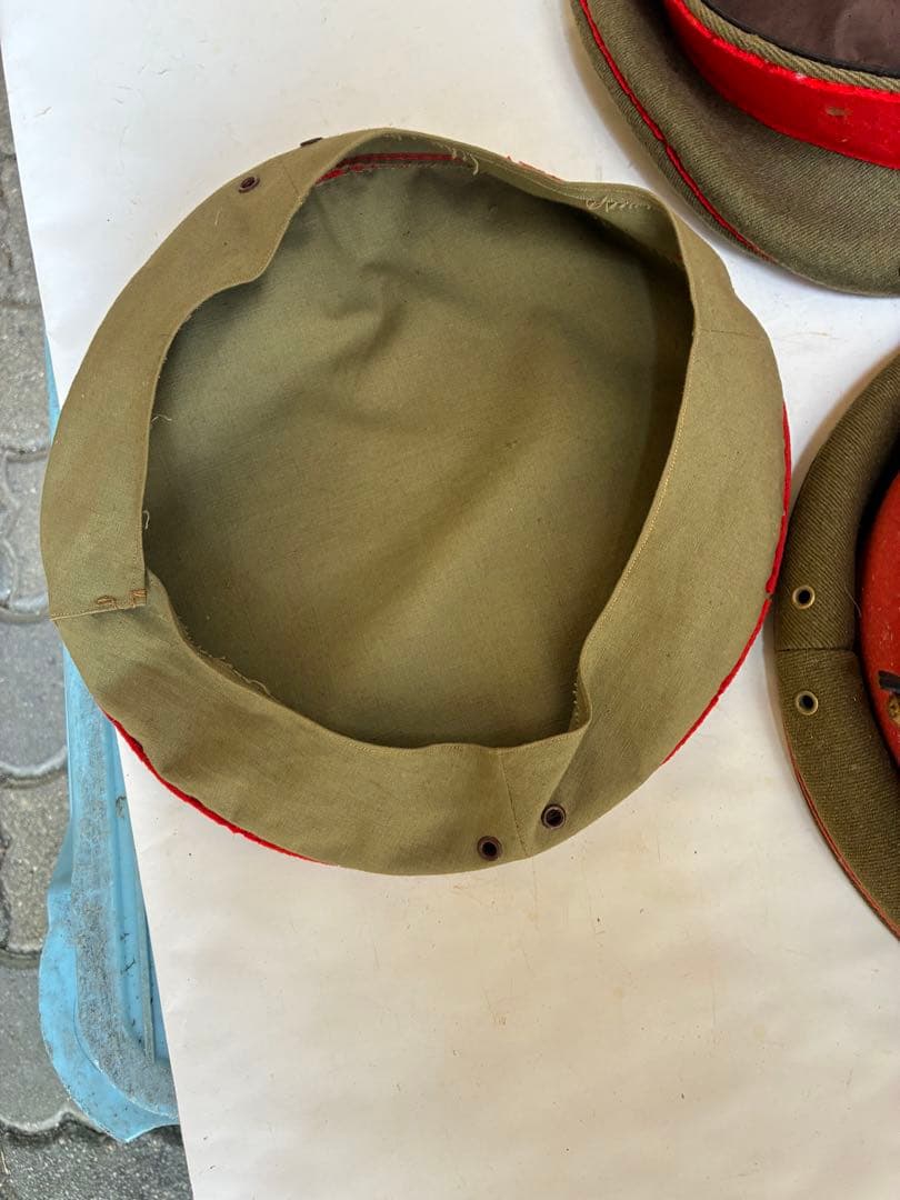 帝国陸運の戦闘帽子　3個　実物