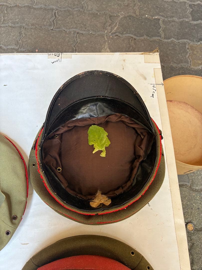 帝国陸運の戦闘帽子　3個　実物