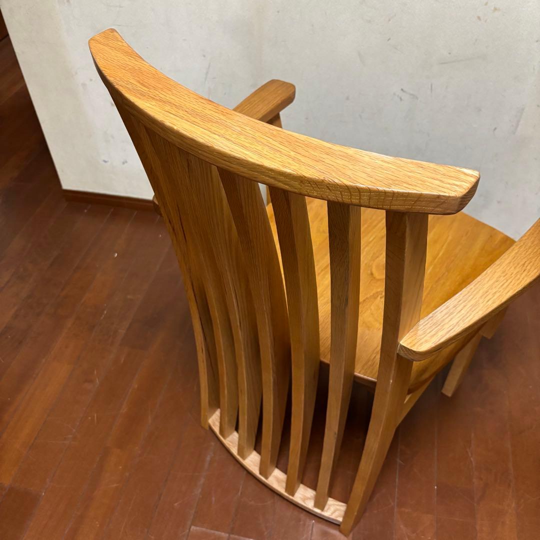 【大幅値引可能】ニトリ(NITORI) ダイニングチェア DC Jモード 肘付き