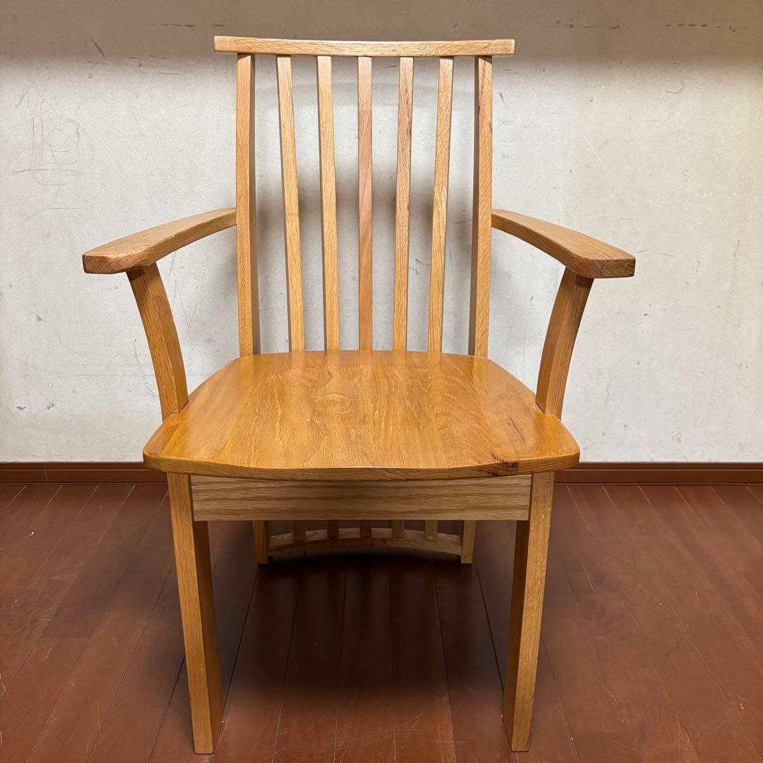 【大幅値引可能】ニトリ(NITORI) ダイニングチェア DC Jモード 肘付き