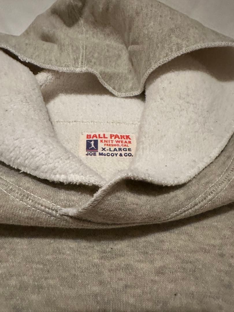 JOE McCOY ボクシンググローブポケットパーカー