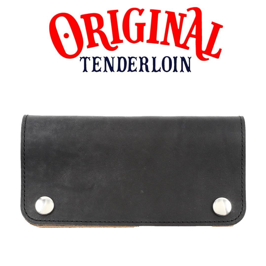 小物 TENDERLOIN TRUCKER WALLET LONG BLACK