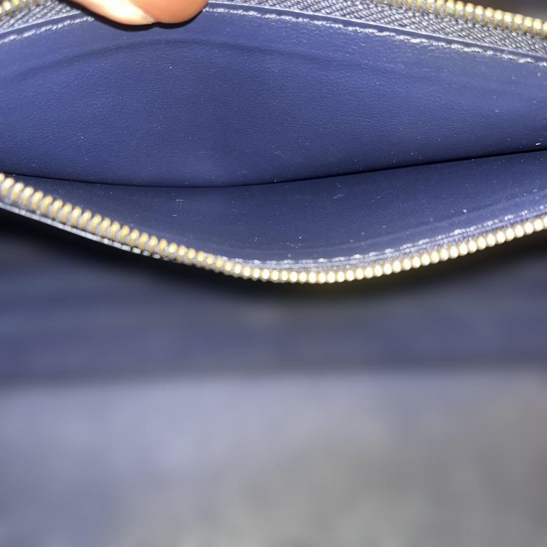 LOUIS VUITTON ネイビー長財布