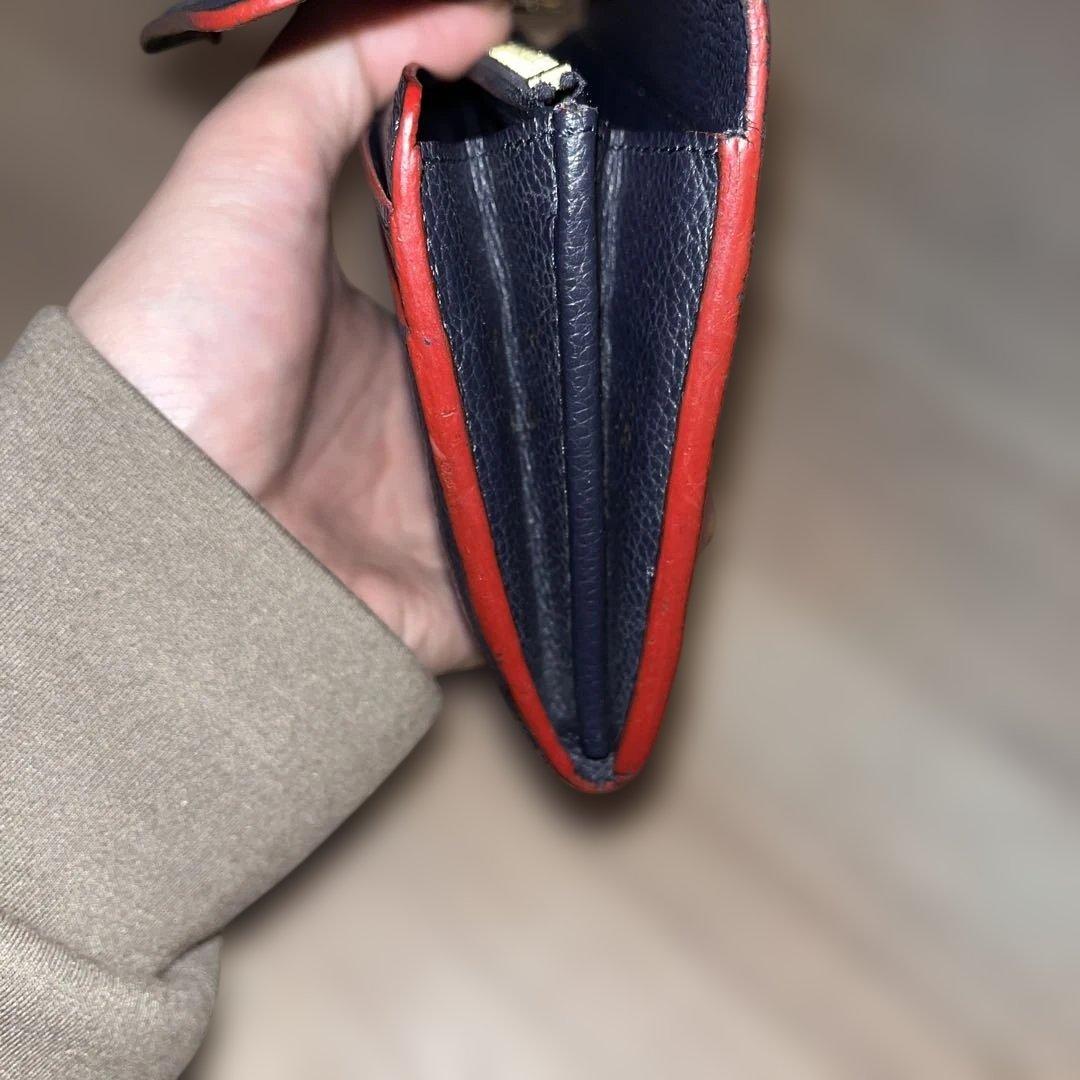 LOUIS VUITTON ネイビー長財布