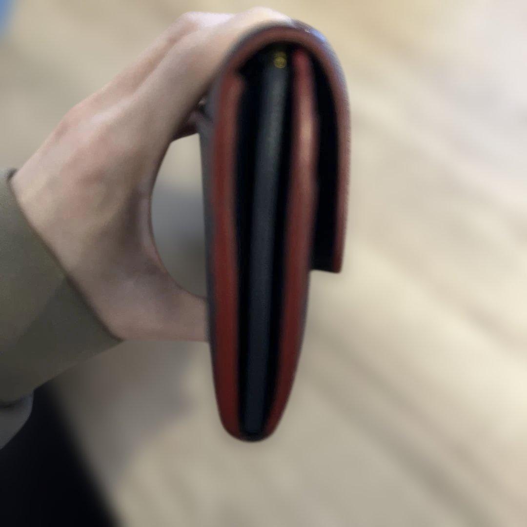 LOUIS VUITTON ネイビー長財布