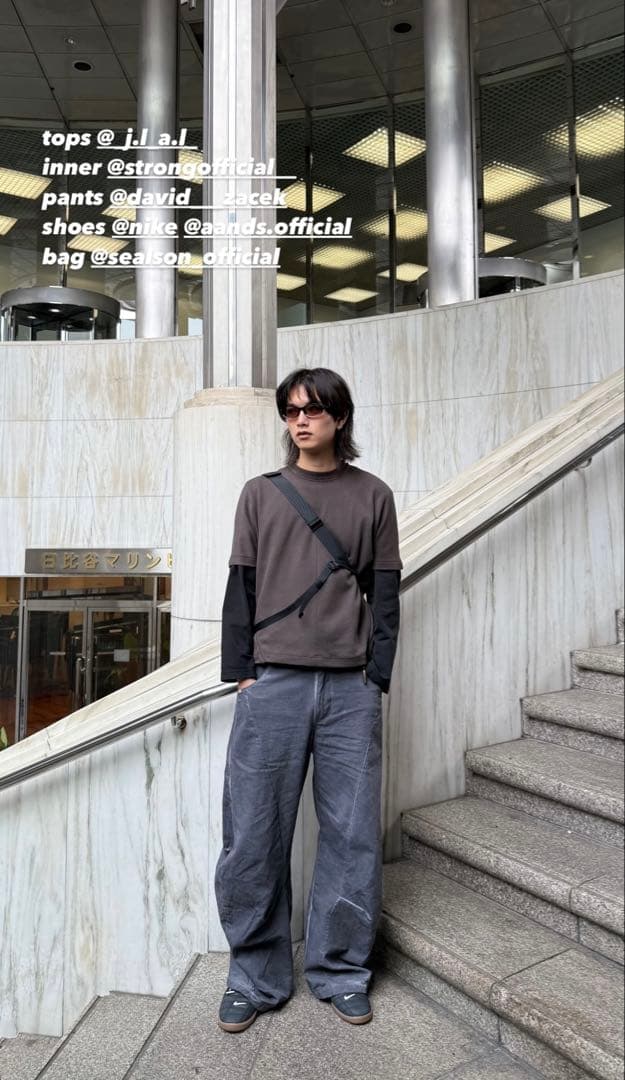 _J.L-A.L_ ジェイラル　SHALE SHORTSLEEVE