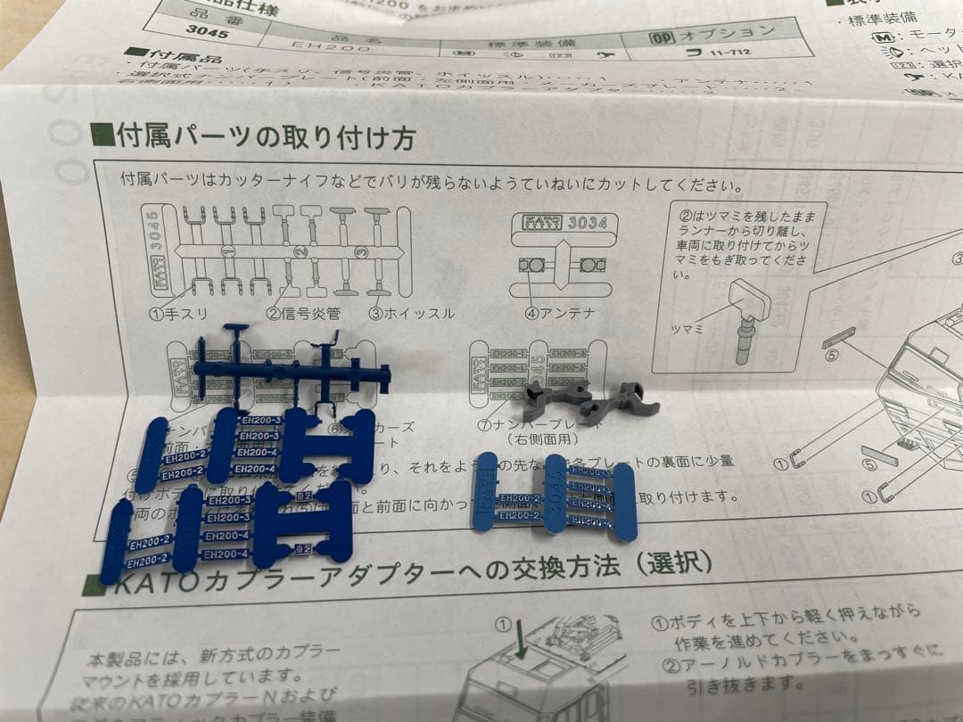 TOMIX Nゲージ鉄道模型 電気機関車EH200、EF200、EF64、3種類