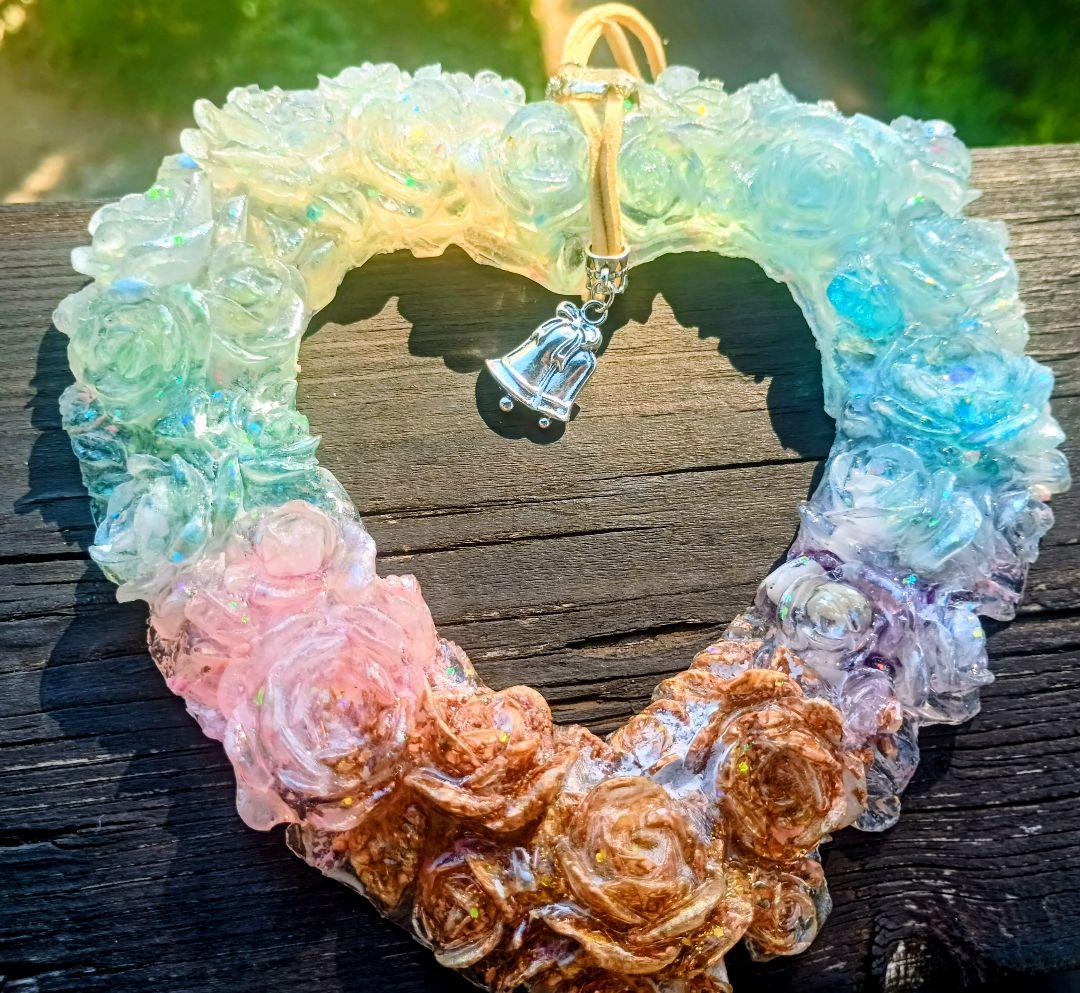 ROSE❀ハート型のリース❀オルゴナイト♥容音さま♥専用です