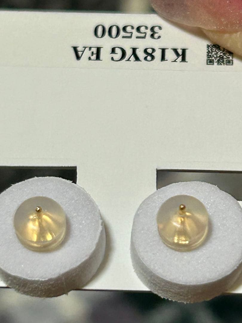 KK8YG ハートピアス5x5×10mm