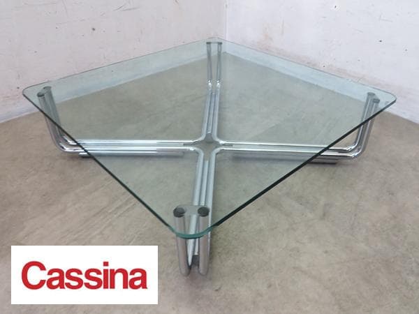 美品■カッシーナ■45.1万■784ローテーブル■名作■コーヒーテーブル■