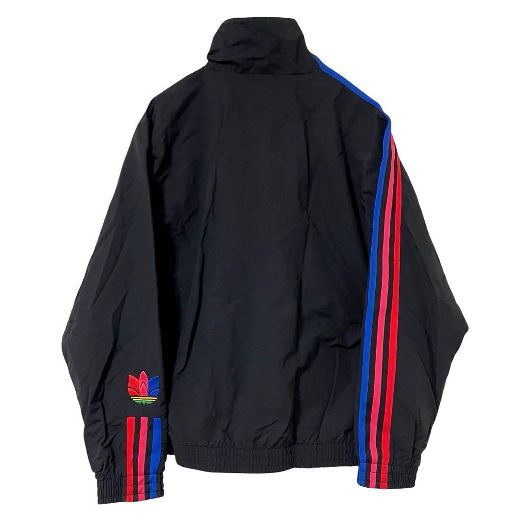 美品 アディダス アディカラー3Dトレフォイル ジャージ上下 セットアップ MS