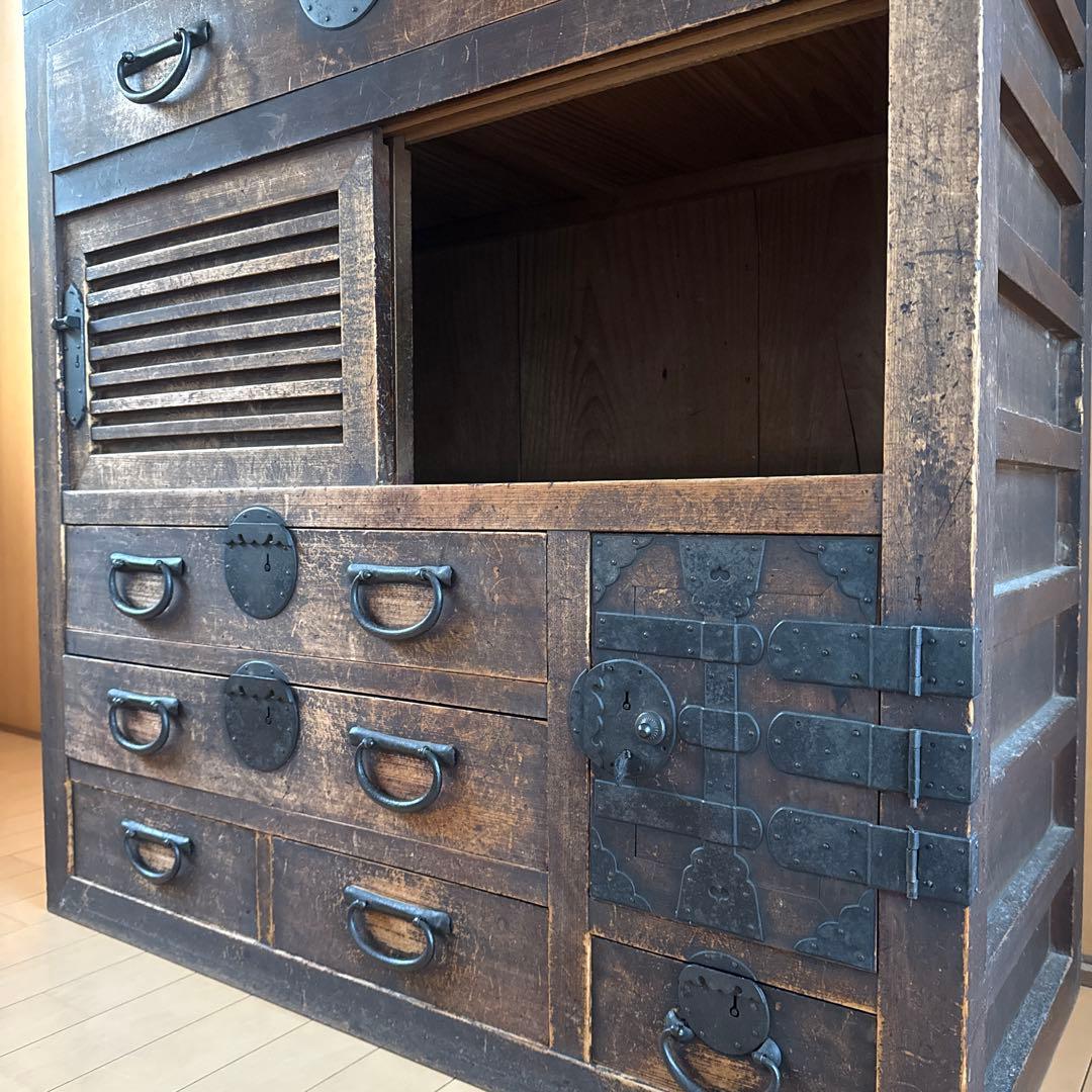 和タンス 和製アンティーク 収納 和風 インテリア