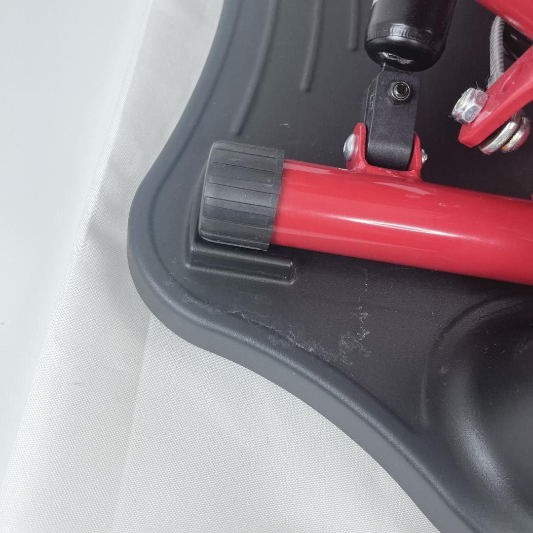 美品☘️ ショップジャパン　健康ステッパー　ナイスデイ　ハンドル付　レッド